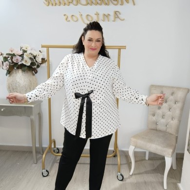 BLUSA JEREZ LUNAR PEQUEÑO BLUSA JEREZ LUNAR PEQUEÑO