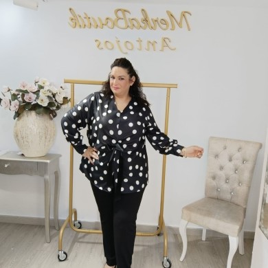 BLUSA JEREZ LUNAR GRANDE BLUSA JEREZ LUNAR GRANDE