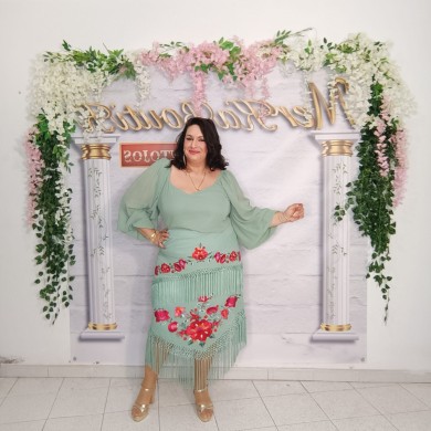 Falda para Eventos - Elegancia con Bordado y Flecos Falda para Eventos - Elegancia con Bordado y Flecos
