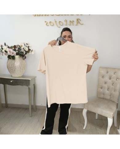 Camiseta Básica de Algodón Curvy: Comodidad y Estilo para Ti Camiseta Básica de Algodón Curvy: Comodidad y Estilo para Ti