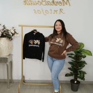 Sudadera moderna con dibujo delantero: estilo y comodidad para ti Sudadera moderna con dibujo delantero: estilo y comodidad para ti