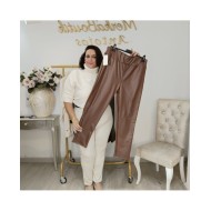 Leggings de Polipiel de Cintura Alta: Estilo y Comodidad para Curvy Leggings de Polipiel de Cintura Alta: Estilo y Comodidad para Curvy