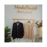 Chaqueta Bomber Lentejuelas: Brillo y Estilo para Cada Evento Chaqueta Bomber Lentejuelas: Brillo y Estilo para Cada Evento
