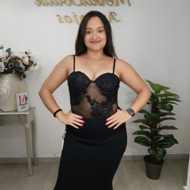 Body de Gasa Elegante con Cazuelas y Bordados - Versatilidad Chic Body de Gasa Elegante con Cazuelas y Bordados - Versatilidad Chic