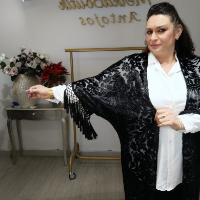 KIMONO TERCIOPELO ENCAJE KIMONO TERCIOPELO ENCAJE